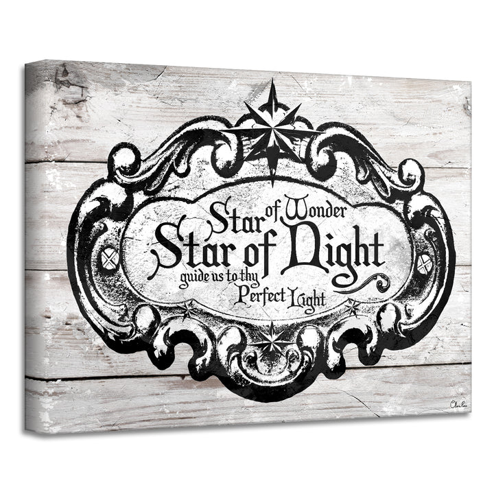 'Star of Wonder' Holiday Canvas Wall Art