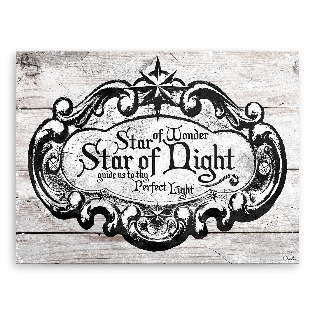 'Star of Wonder' Holiday Canvas Wall Art