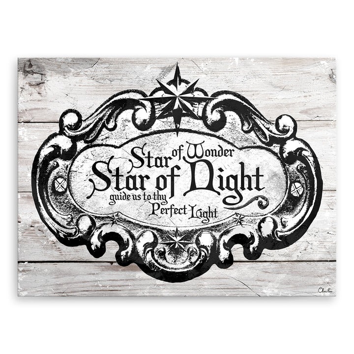 'Star of Wonder' Holiday Canvas Wall Art