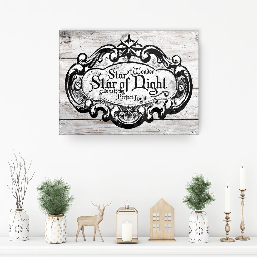 'Star of Wonder' Holiday Canvas Wall Art