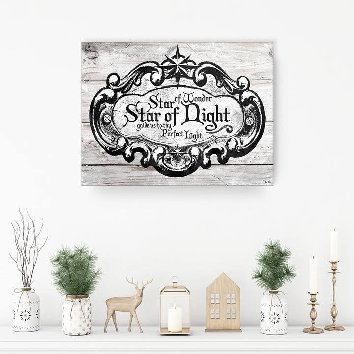 'Star of Wonder' Holiday Canvas Wall Art