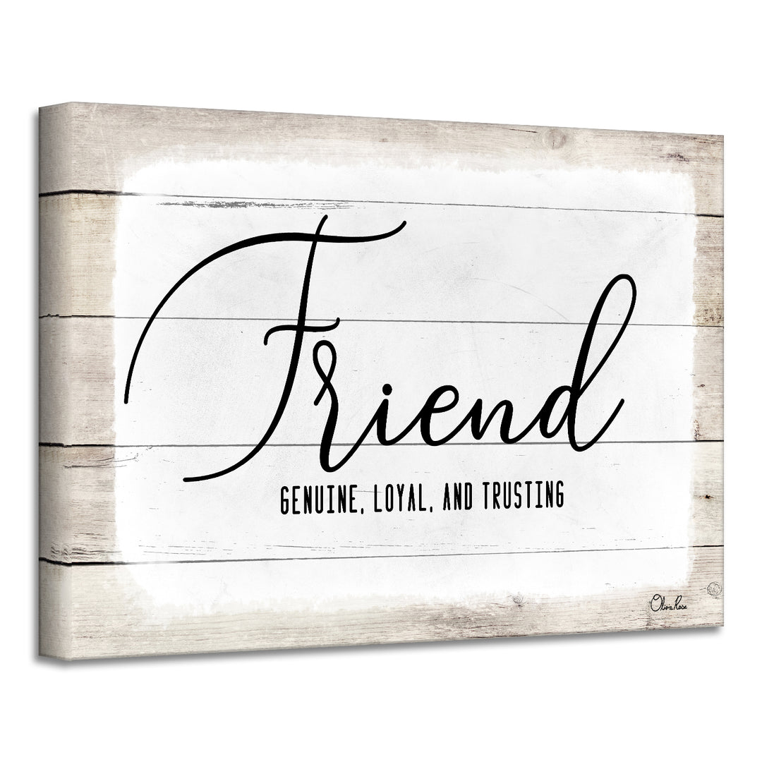 'Admiration' Wrapped Canvas Textual Wall Art