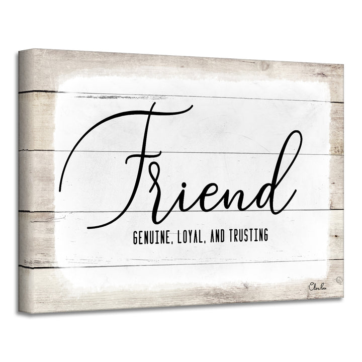 'Admiration' Wrapped Canvas Textual Wall Art