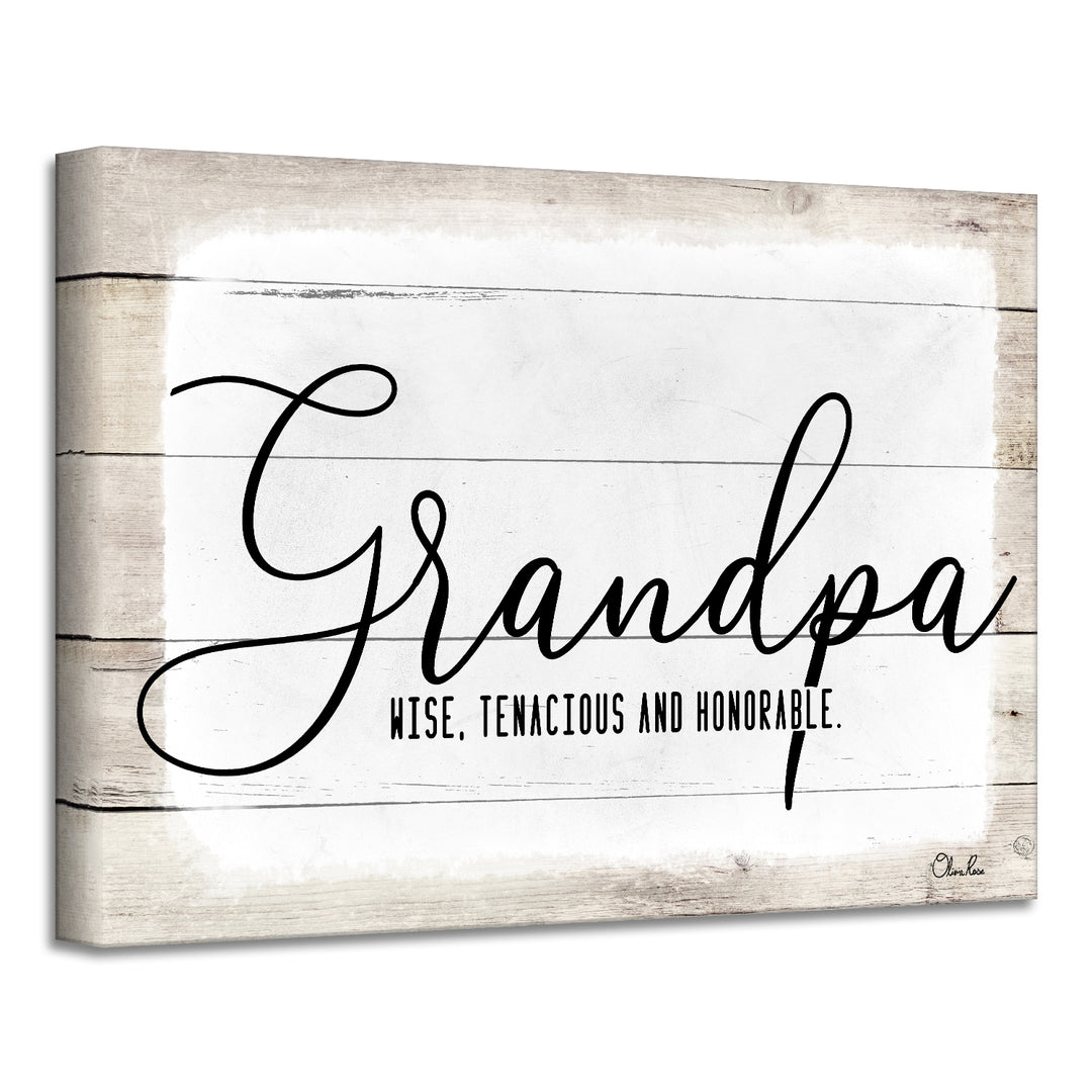 'Admiration' Wrapped Canvas Textual Wall Art