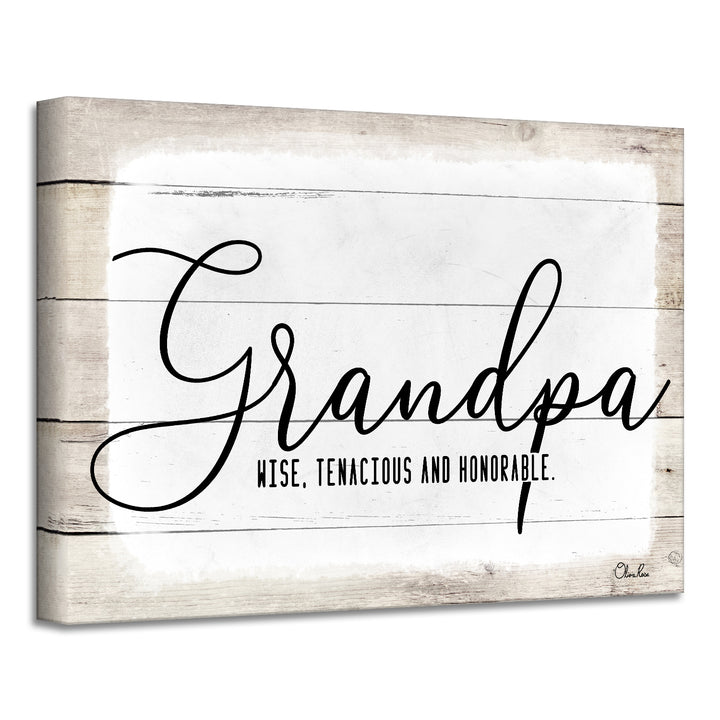 'Admiration' Wrapped Canvas Textual Wall Art