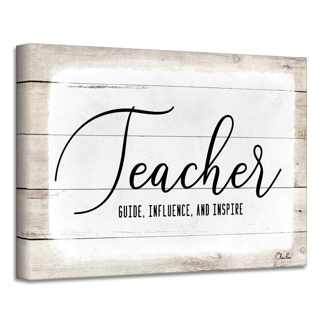 'Admiration' Wrapped Canvas Textual Wall Art