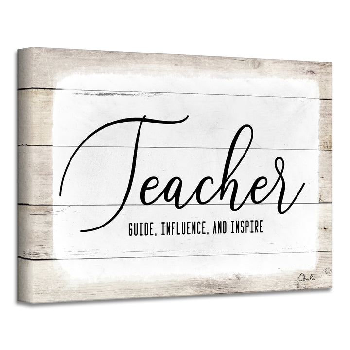 'Admiration' Wrapped Canvas Textual Wall Art