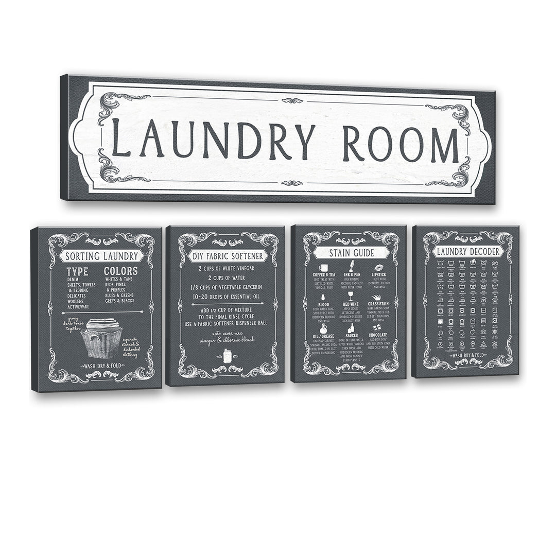 'Southern Hospitality XXX' 5 Piece Wrapped Canvas Set