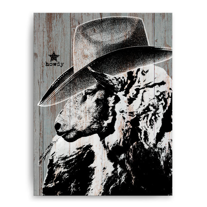 Howdy Sheep' Wall Art