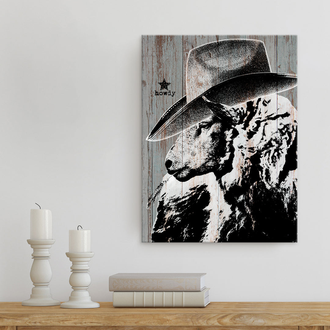 Howdy Sheep' Wall Art