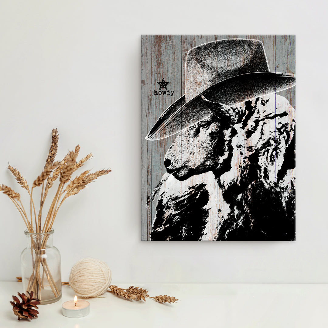 Howdy Sheep' Wall Art