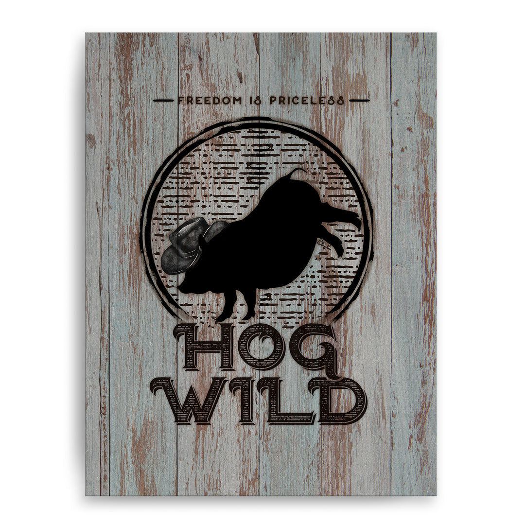 Hog Wild' Wall Art