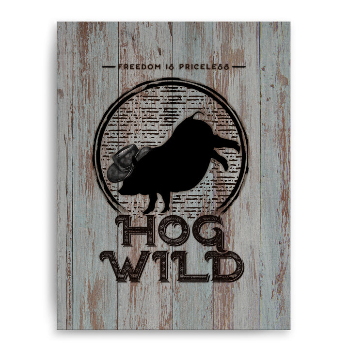 Hog Wild' Wall Art