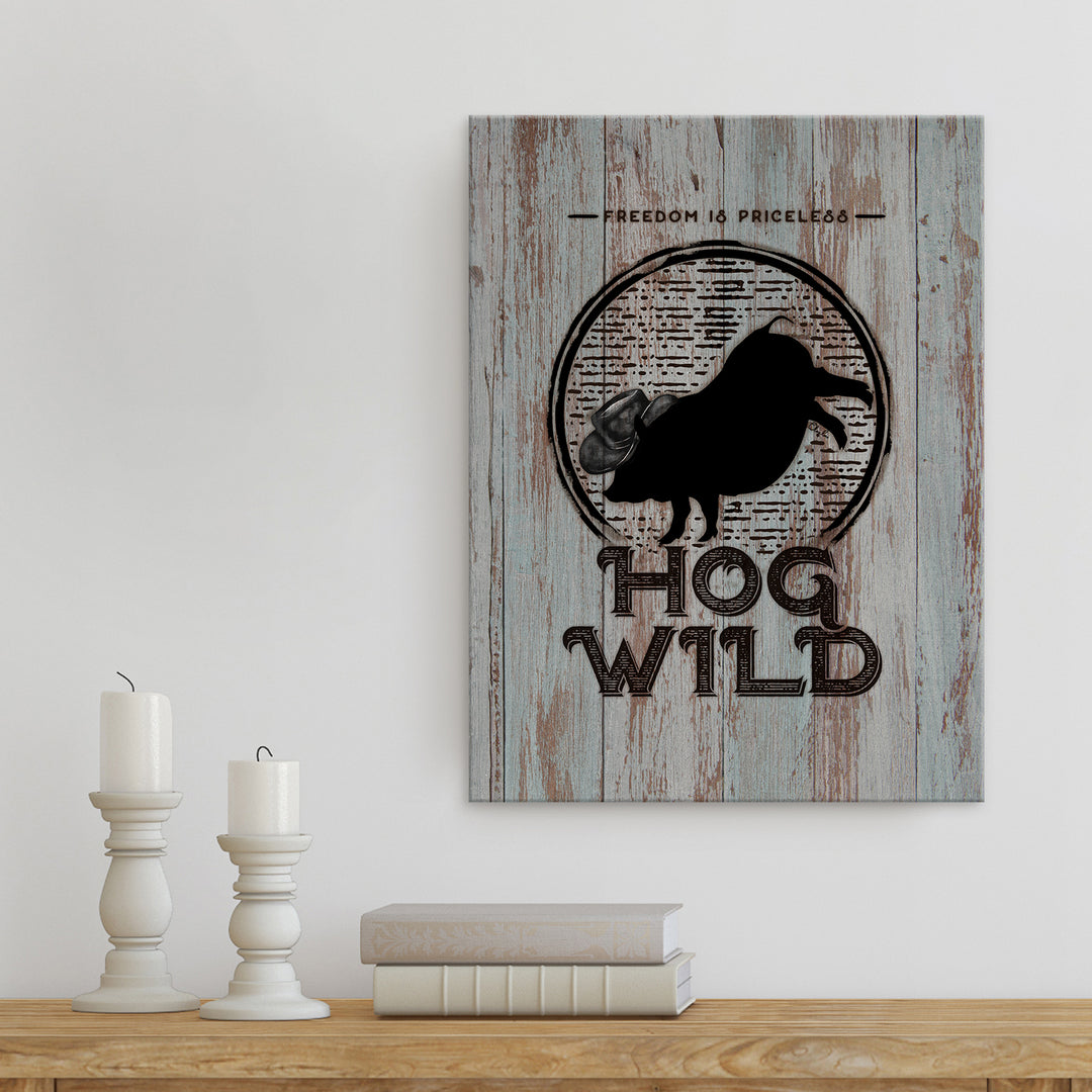 Hog Wild' Wall Art