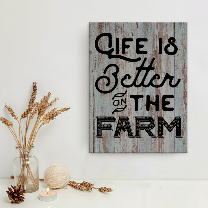 Better on the Farm' Wall Art