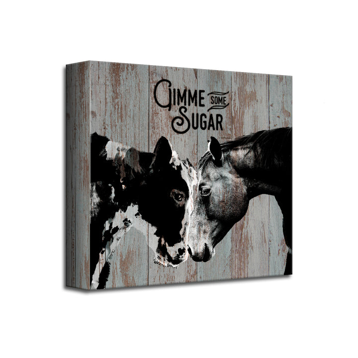Sweet Cow & Horse'  Wall Art