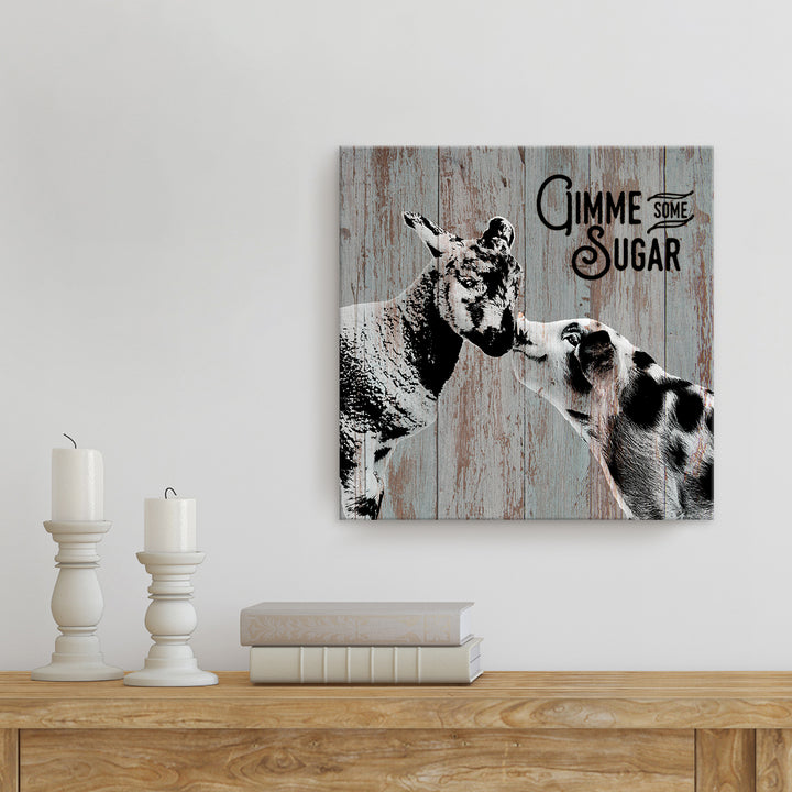 Sweet Sheep & Pig'  Wall Art