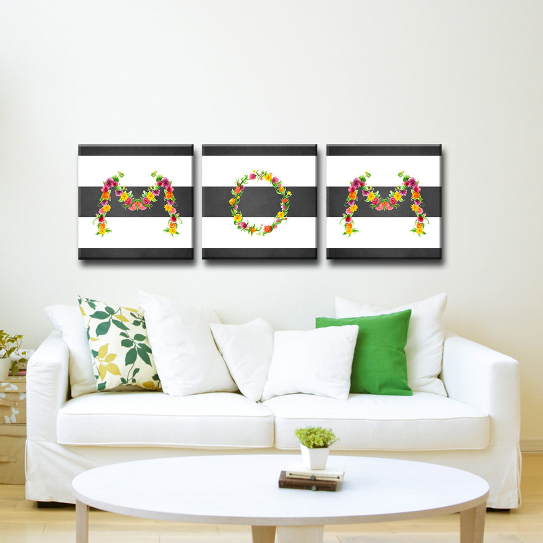 MOM II' Wrapped Canvas Wall Art