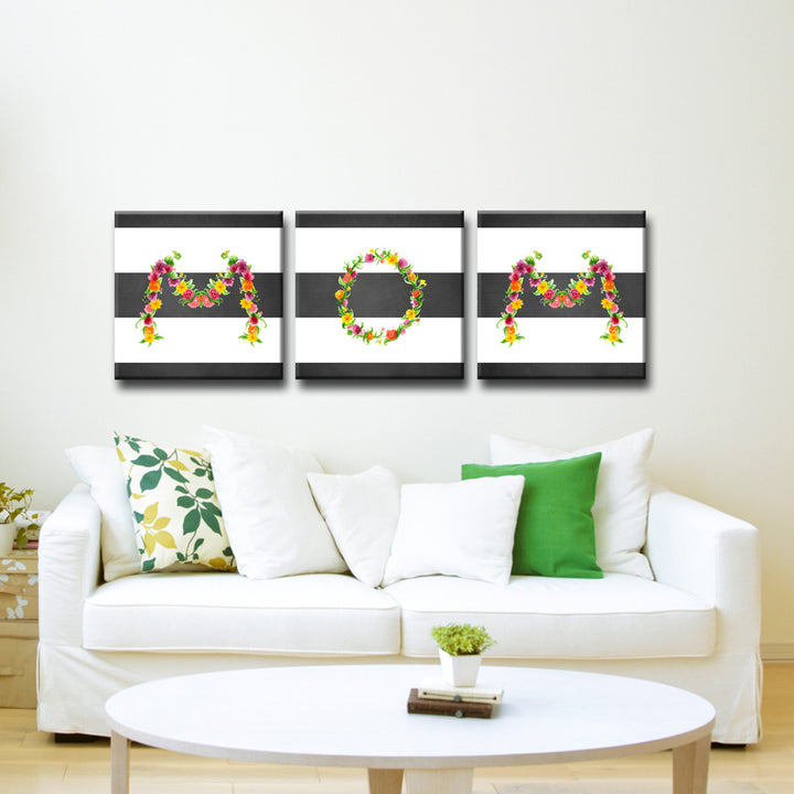 MOM II' Wrapped Canvas Wall Art