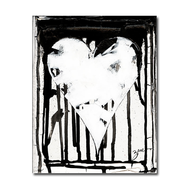 Heartwork '2223' Abstract Heart Wall Art