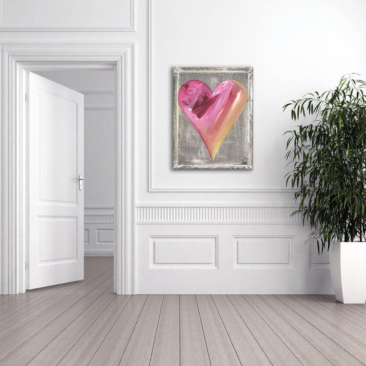 Al' Abstract Heart Wall Art