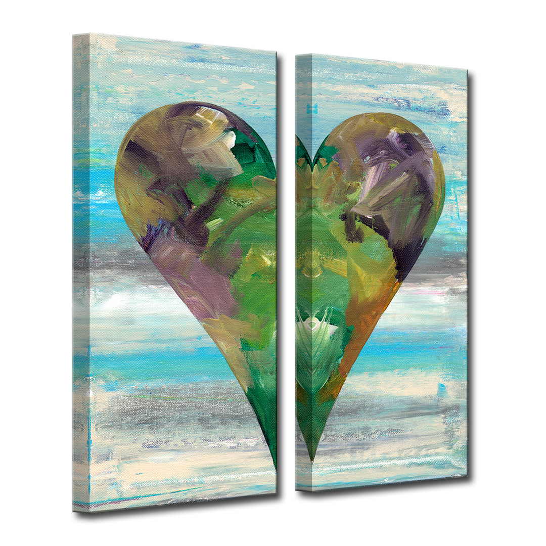 Desirae'  Abstract Heart Wall Art
