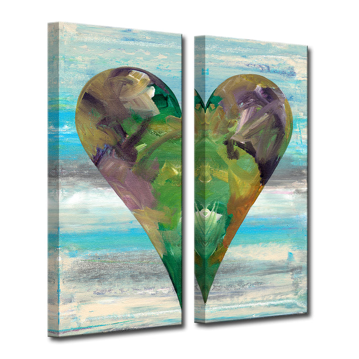 Desirae'  Abstract Heart Wall Art