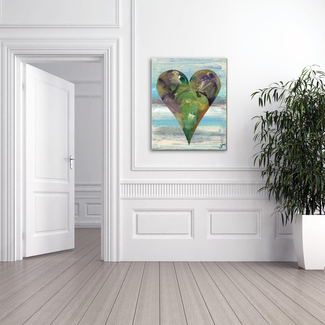 Desirae'  Abstract Heart Wall Art