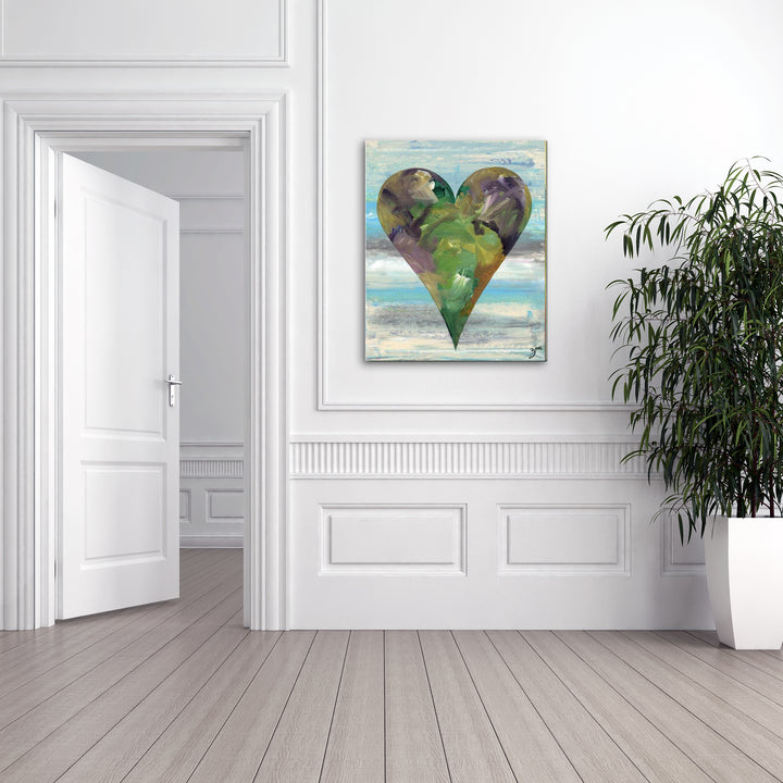 Desirae'  Abstract Heart Wall Art
