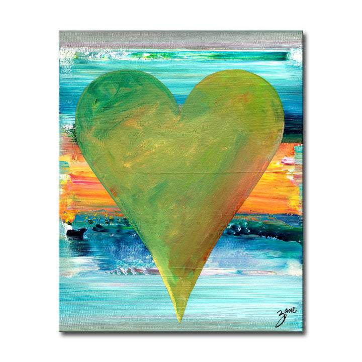 Ernie'  Abstract Heart Wall Art