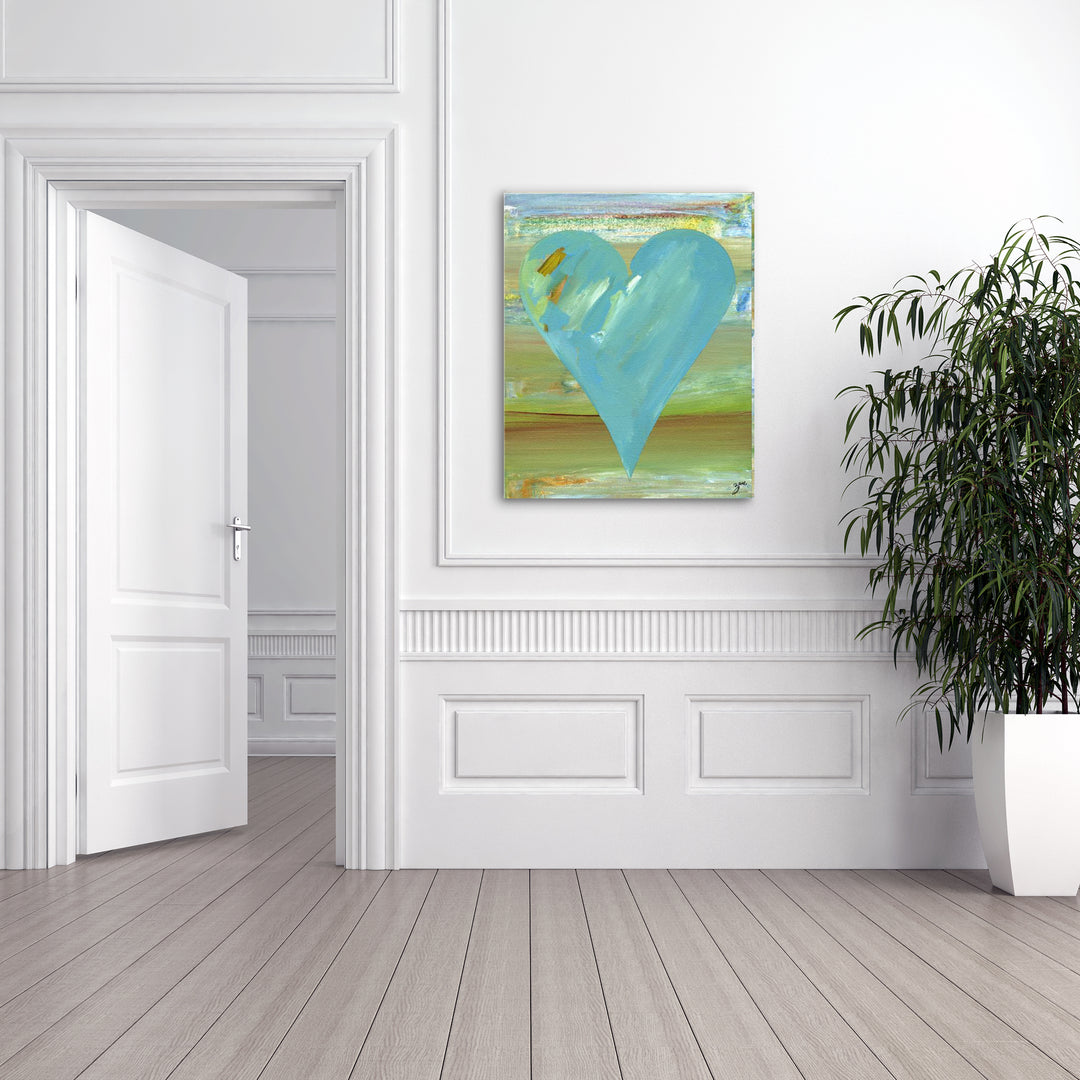 Jason' Abstract Heart Wall Art