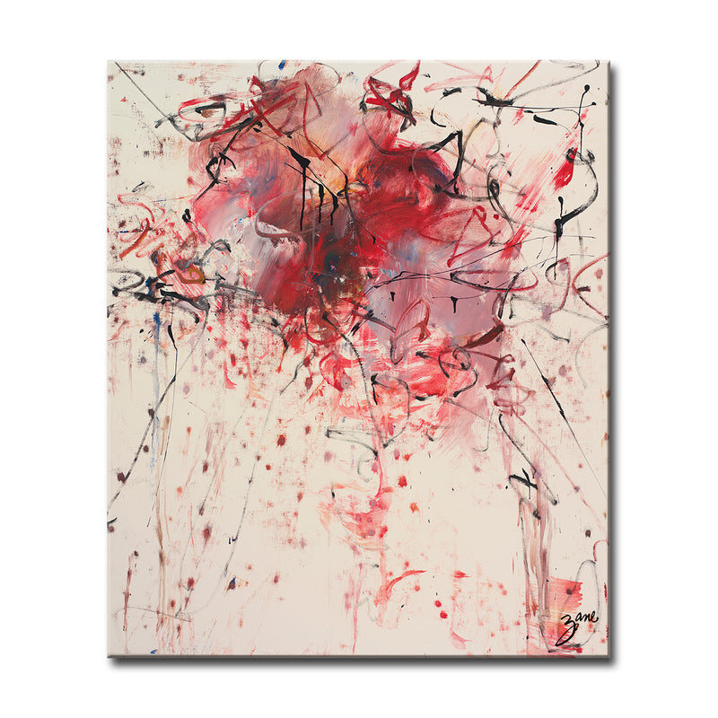 'Abstract XII' Wrapped Canvas Wall Art