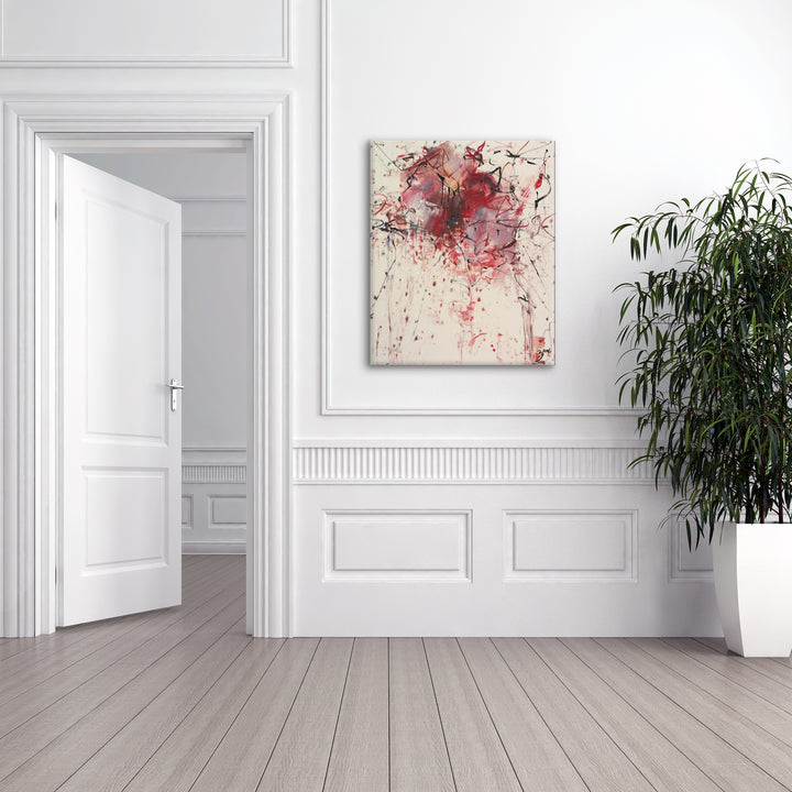 'Abstract XII' Wrapped Canvas Wall Art