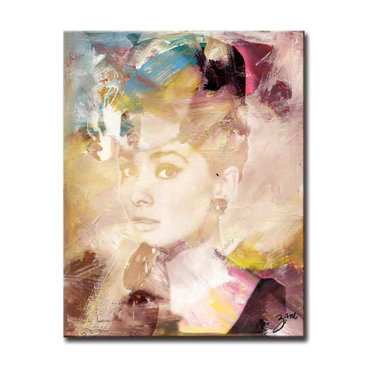 'Abstract X' Wrapped Canvas Wall Art