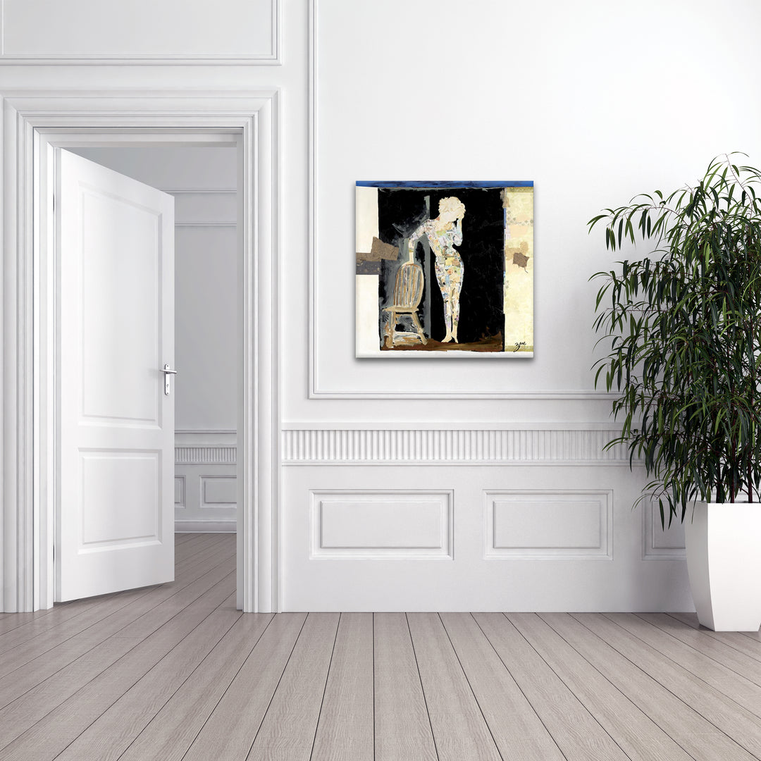 'Deep in Thought' Wrapped Canvas Wall Art