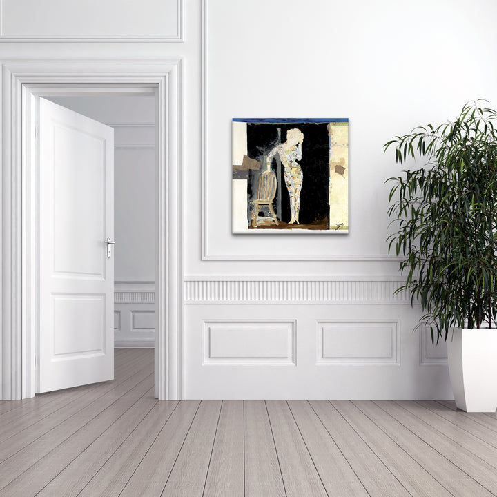 'Deep in Thought' Wrapped Canvas Wall Art