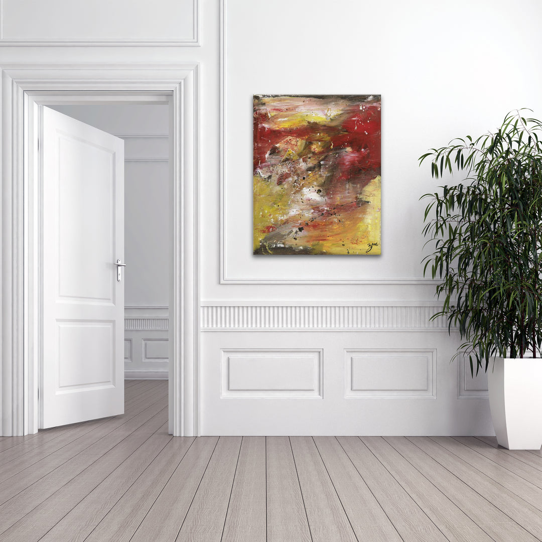 'Energy' Wrapped Canvas Wall Art