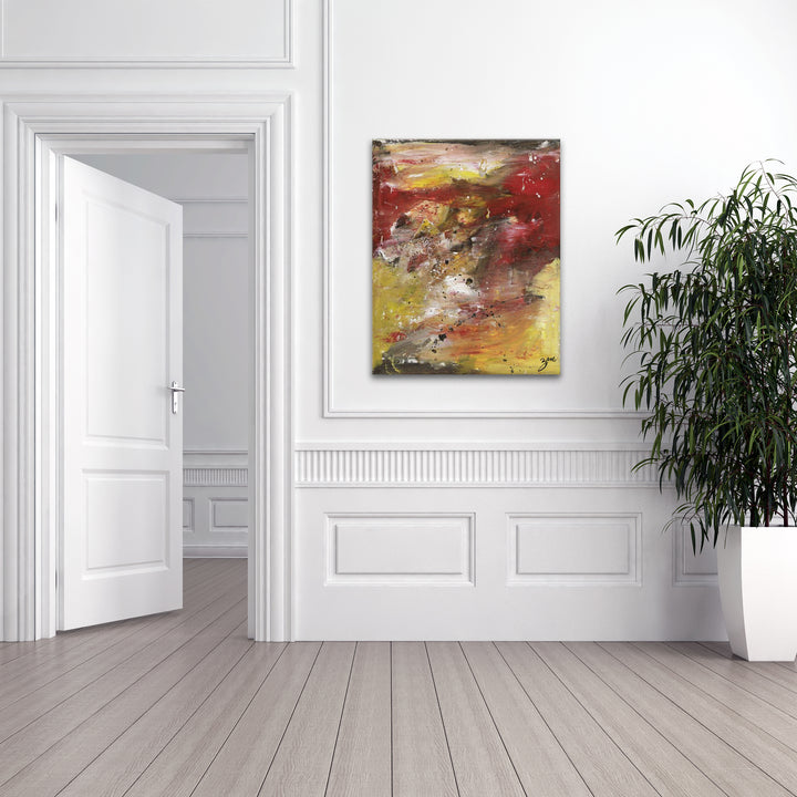 'Energy' Wrapped Canvas Wall Art