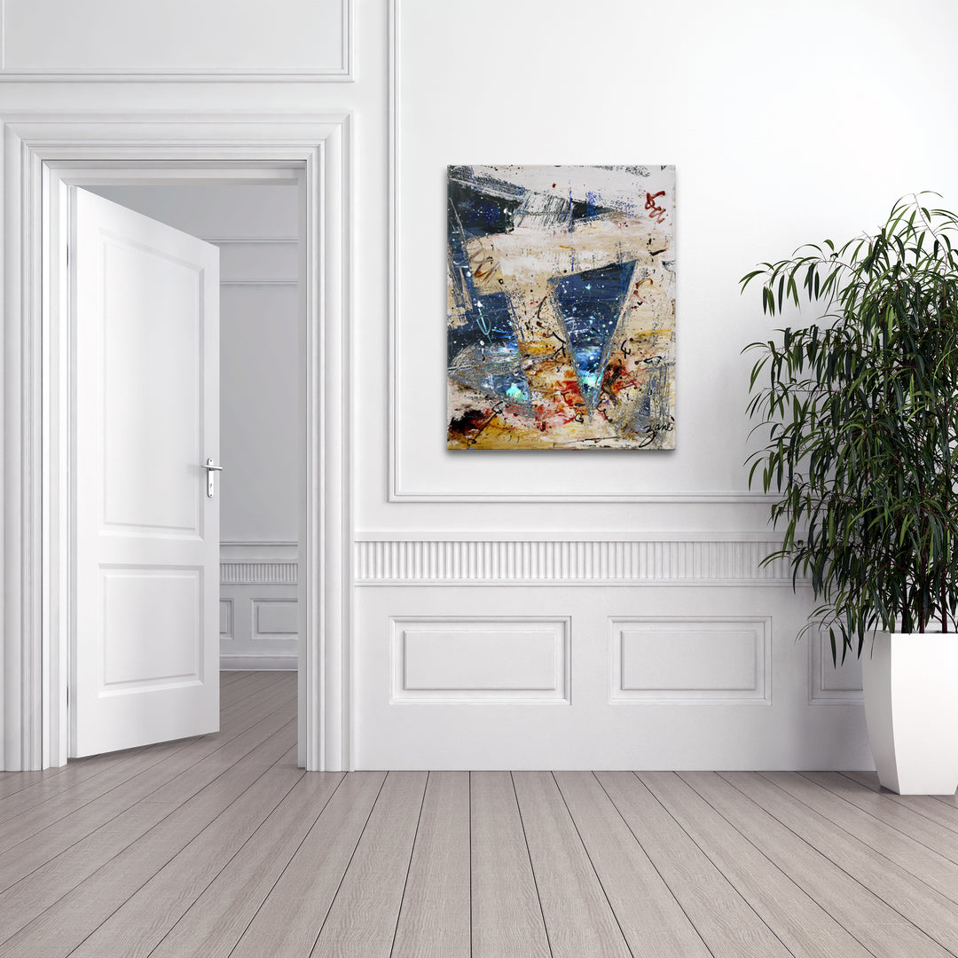 'New Bet XII' Wrapped Canvas Wall Art