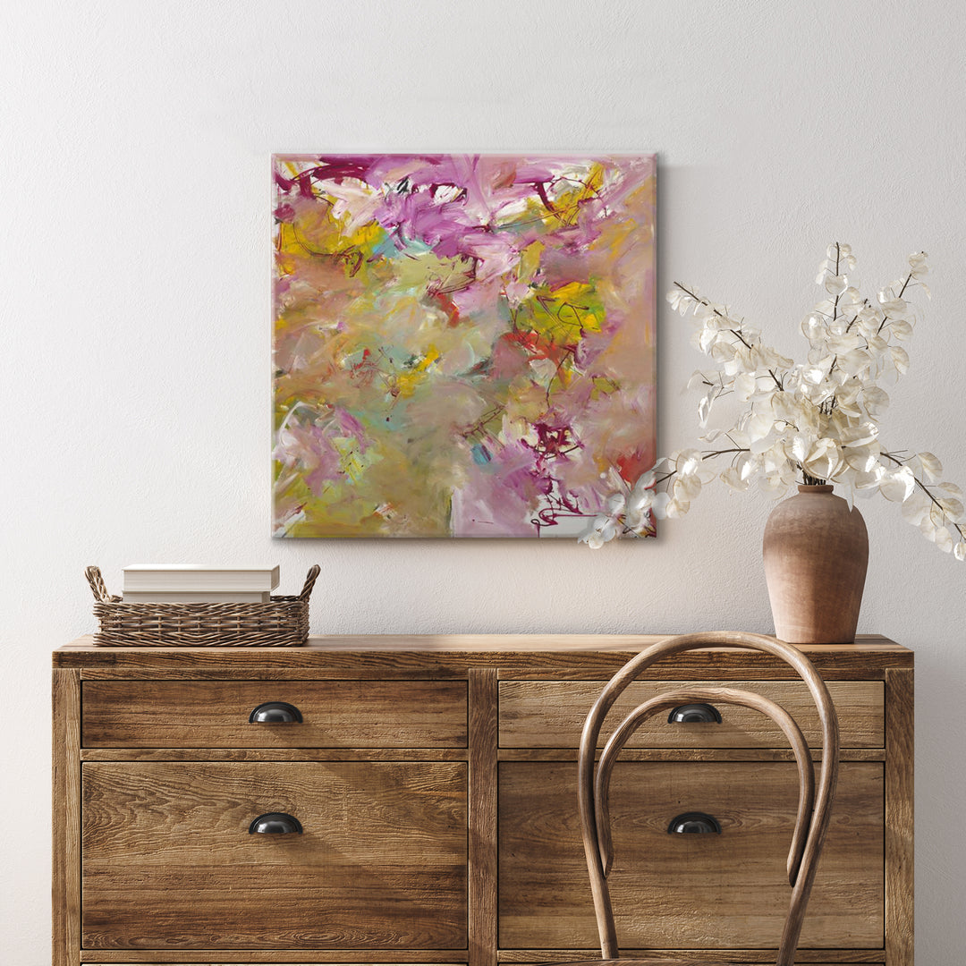 'Abstract XI' Wrapped Canvas Wall Art