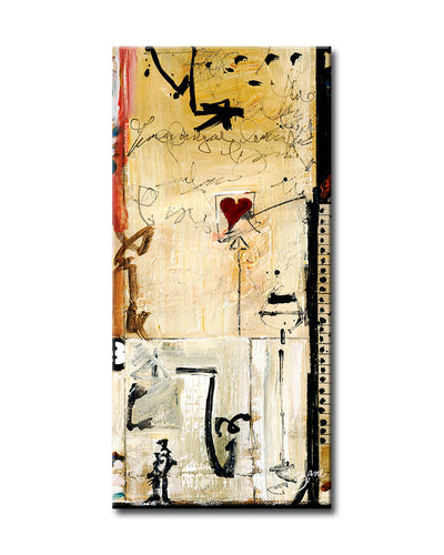 'Abstract No. 14' Wrapped Canvas Wall Art