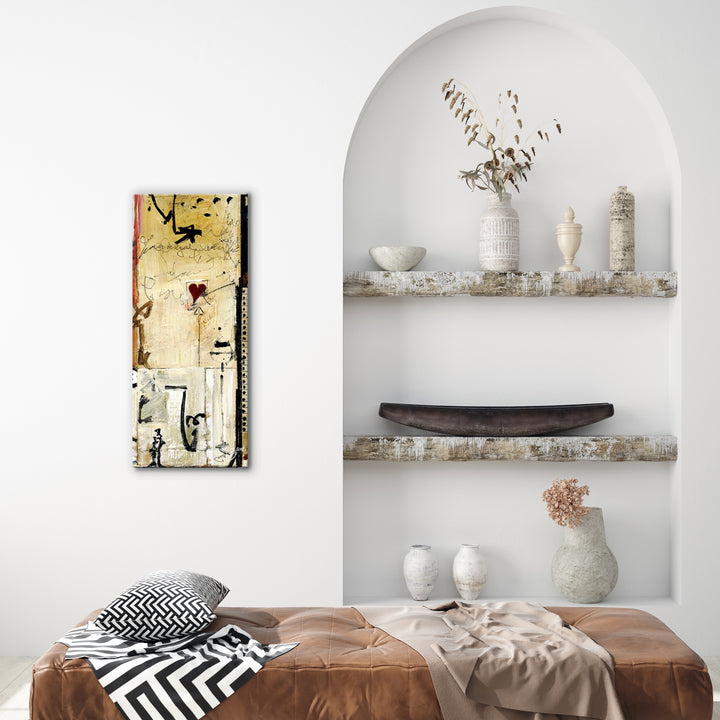 'Abstract XIV' Wrapped Canvas Wall Art