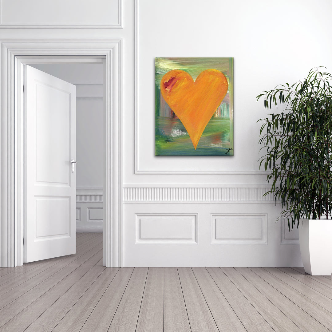 Alexia' Abstract Heart Wall Art Set