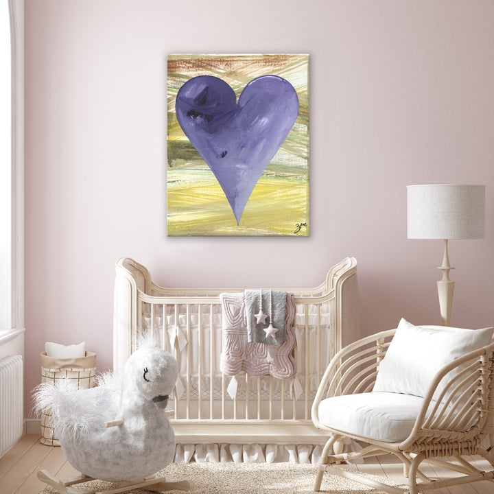Christian' Abstract Heart Wall Art Set