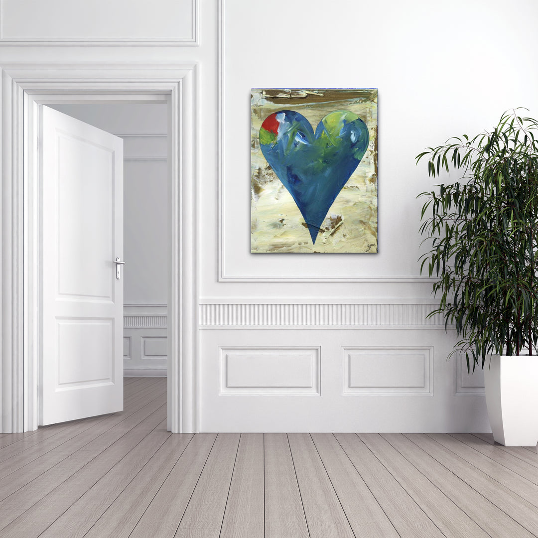 Deborah' Abstract Heart Wall Art Set