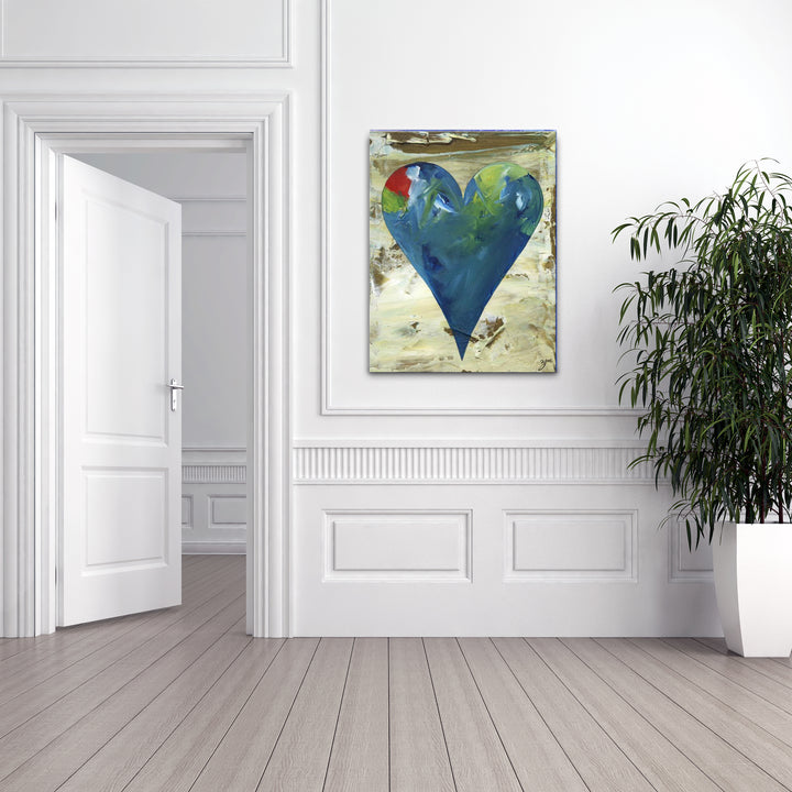 Deborah' Abstract Heart Wall Art Set