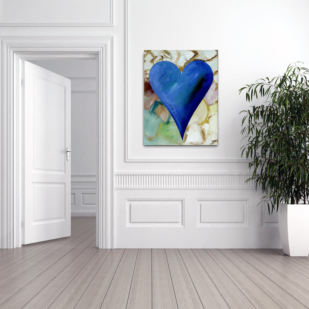 Ernesto' Abstract Heart Wall Art Set