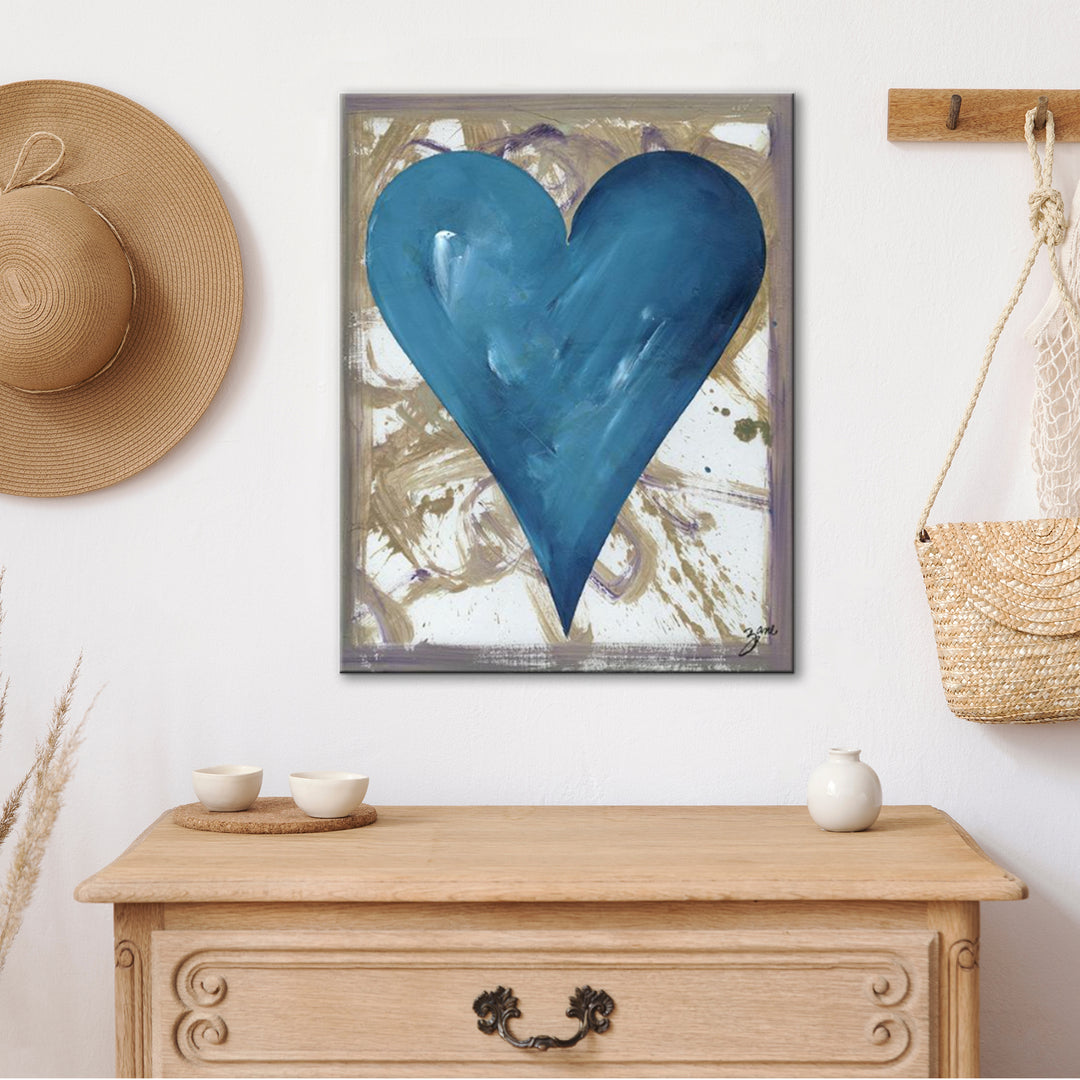 Irvin' Abstract Heart Wall Art Set
