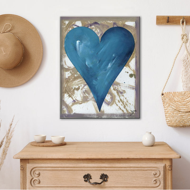 Irvin' Abstract Heart Wall Art Set