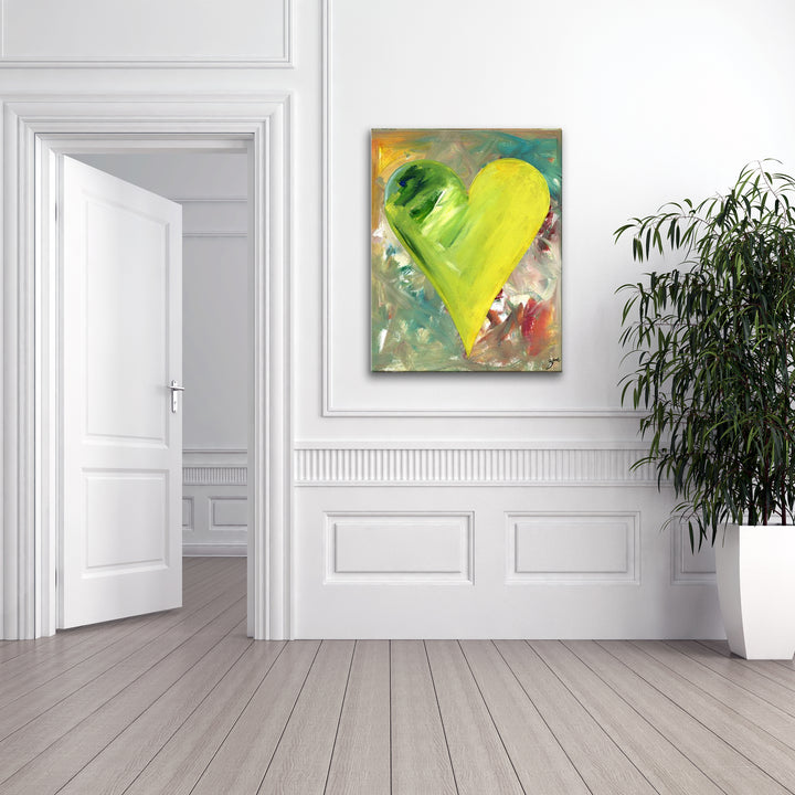 Jaden' Abstract Heart Wall Art Set
